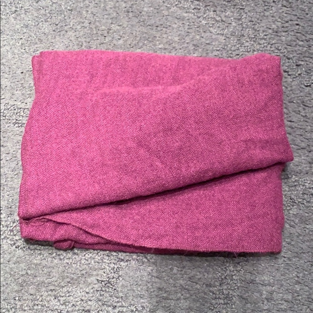 Purple scarf